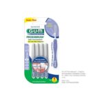 Cepillo Interdental Portátil Ultra Fino Cilíndrico 0.6 mm con Tapa Pack x 4 un