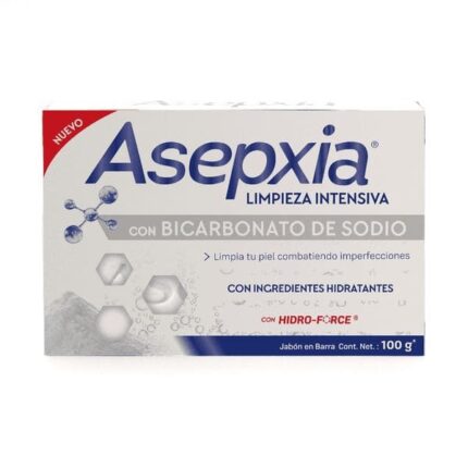 Jabón en Barra Asepxia con Bicarbonato de Sodio x 100 g